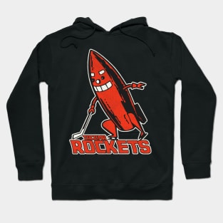 Defunct Tacoma Rockets Hockey Team Hoodie